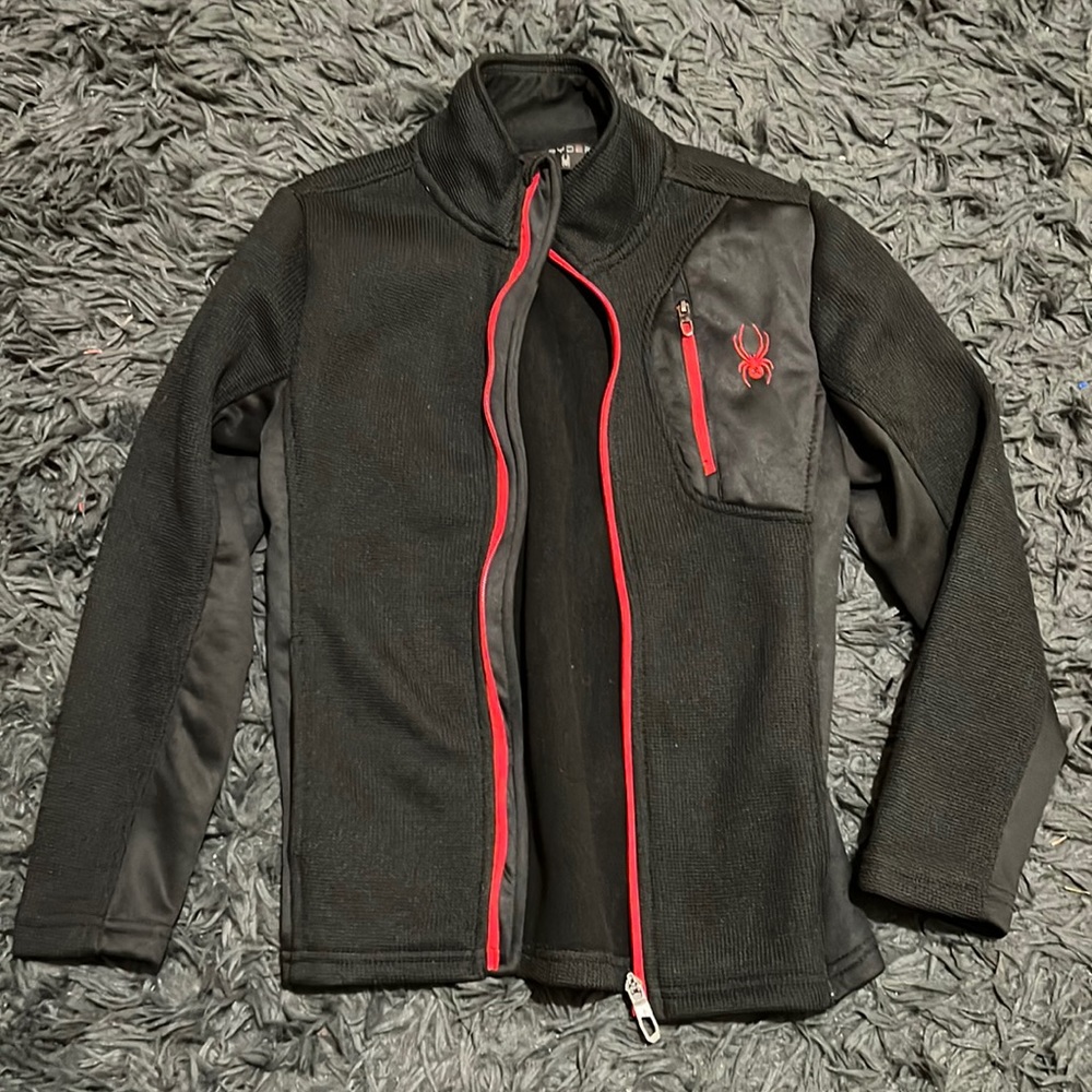 Spyder Kids Full Zip Fleece Liner Size S (7/8)